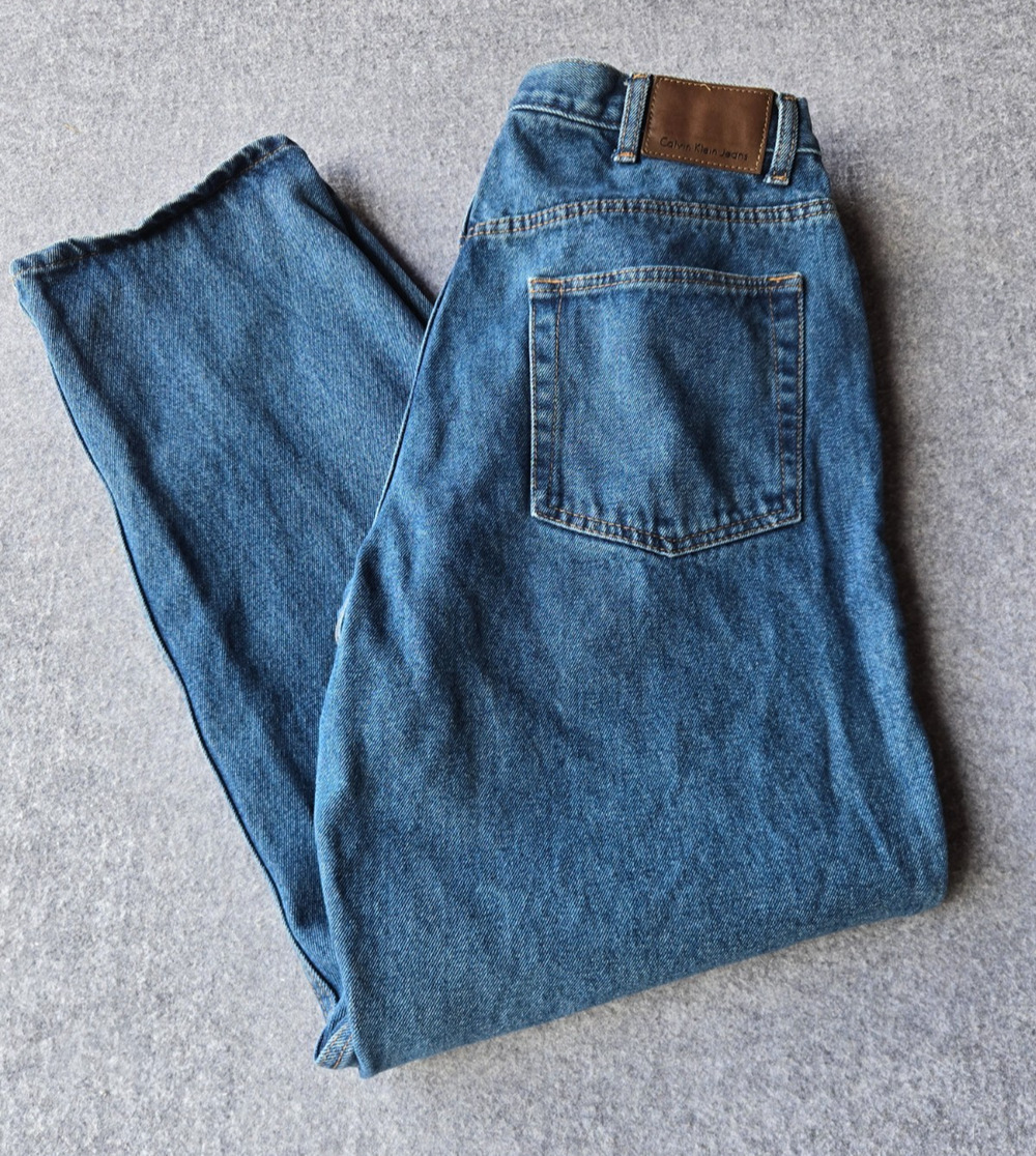 Calvin Klein Easy Fit Men's Jeans Medium Wash 100% Cotton 32.5x30.5